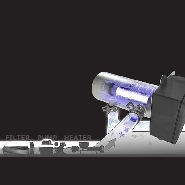 sundance hot tubs Water Purification feature demonstration